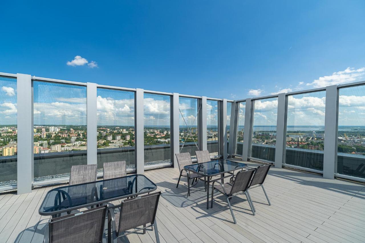 Margi Uno Beauti Apartament Lux Large Terrace Szczecin Exterior foto